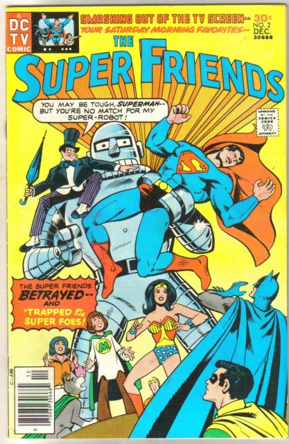 Super Friends #2 comic book very fine/near mint 9.0