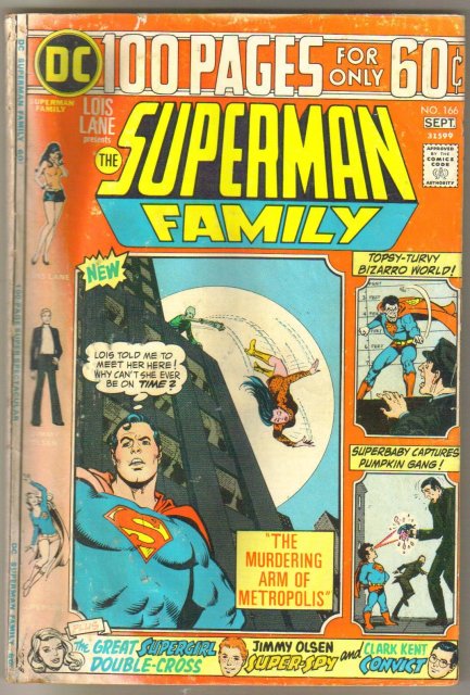 Supman Family #166 comic book very good 4.0