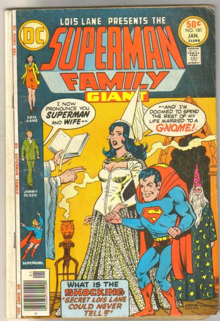 Supman Family #181 comic book very good 4.0