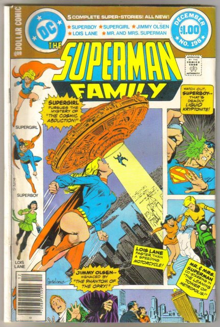 Supman Family #198 comic book very good/fine 5.0