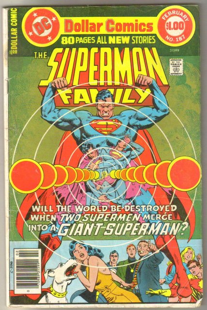 Supman Family #187 comic book very good/fine 5.0