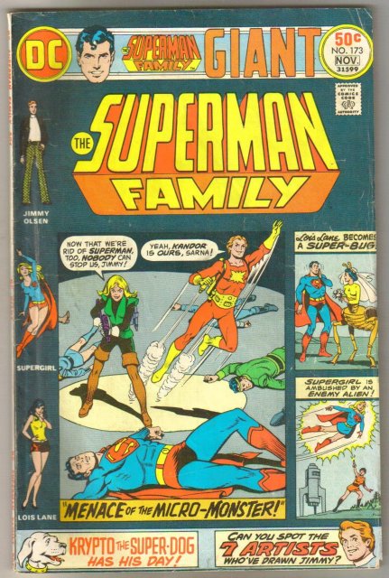 Supman Family #173 comic book very good/fine 5.0