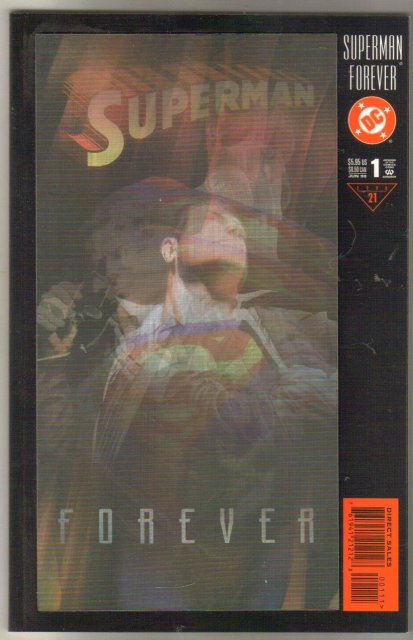 Superman Forever #1 deluxe comic book mint 9.8