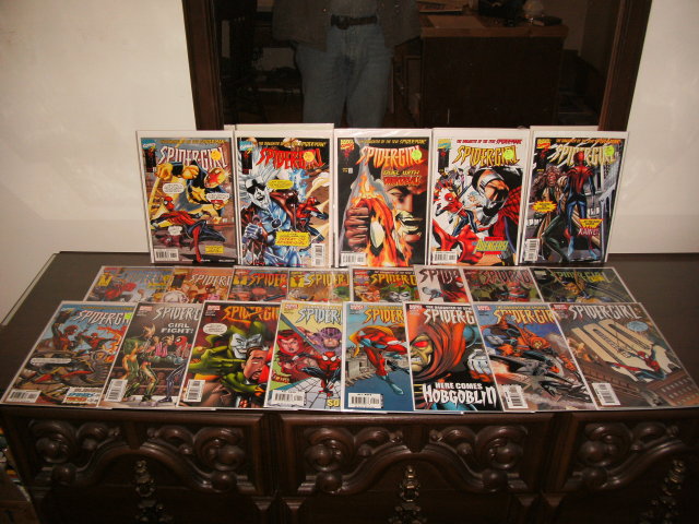 Spider-girl 21 issue comic book collection