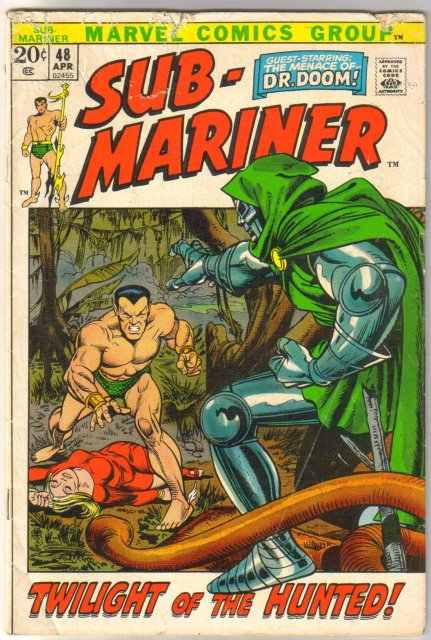 Sub-Mariner #48 comic book good/very good 3.0