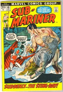Sub-Mariner #46 comic book fine 6.0