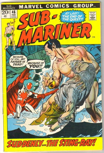 Sub-Mariner #46 comic book fine 6.0