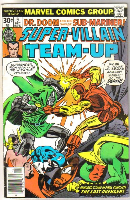 Super-Villain Team-Up #9 comic book fine 6.0