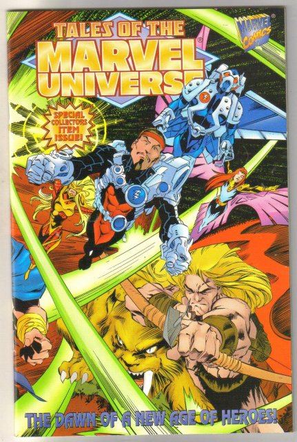 Tales of the Marvel Universe #1 comic book mint 9.8