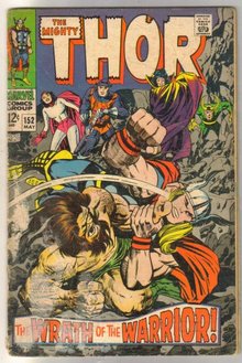 The Mighty Thor #152 comic book fair 1.5