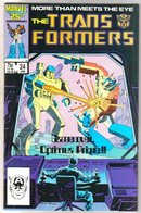Transformers #24 comic book near mint 9.4