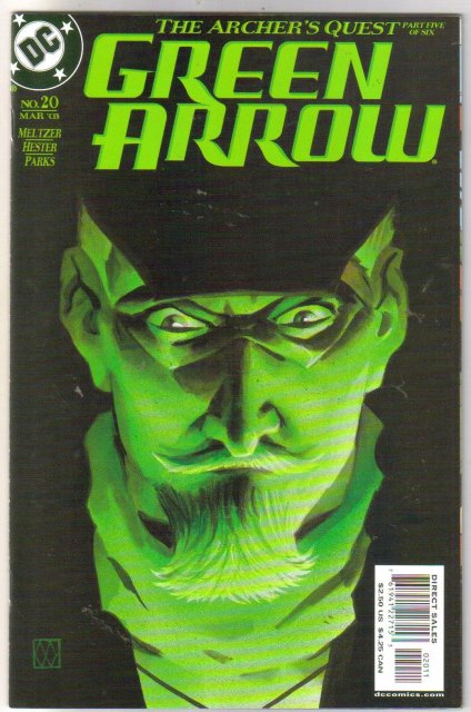 Green Arrow #20 comic book mint plus 9.9