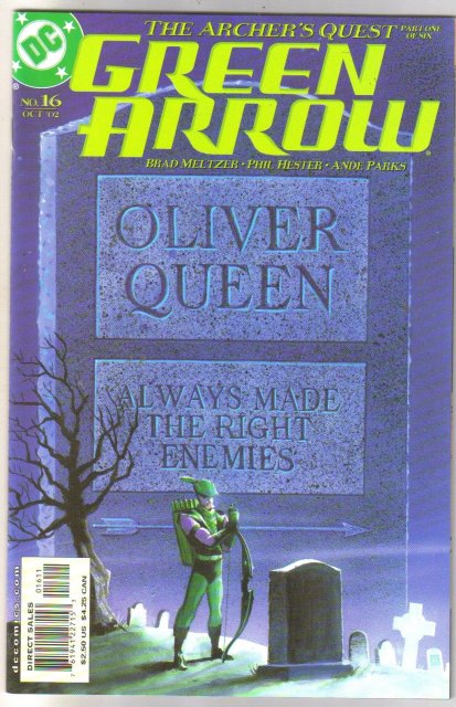 Green Arrow #16 comic book mint 9.8