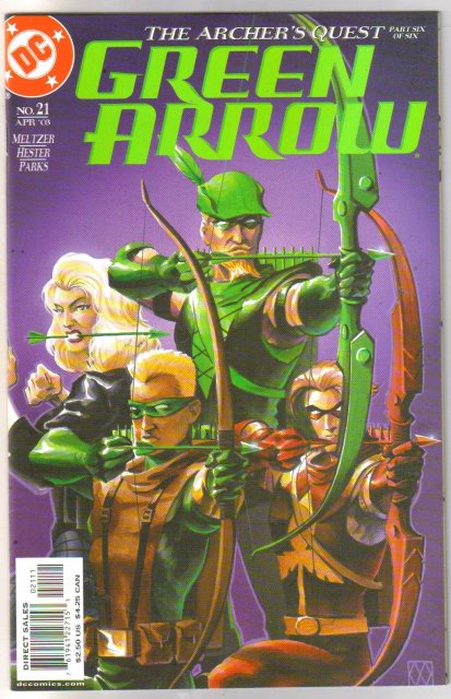 Green Arrow #21 comic book mint 9.8