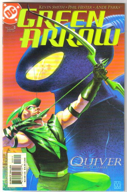 Green Arrow #3 comic book mint plus 9.9