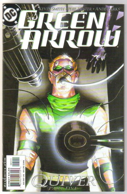 Green Arrow #5 comic book mint plus 9.9