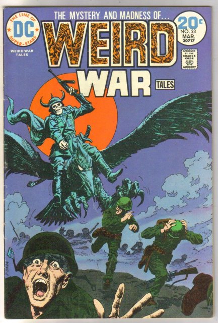 Weird War Tales #23 comic book fine/very fine 7.0