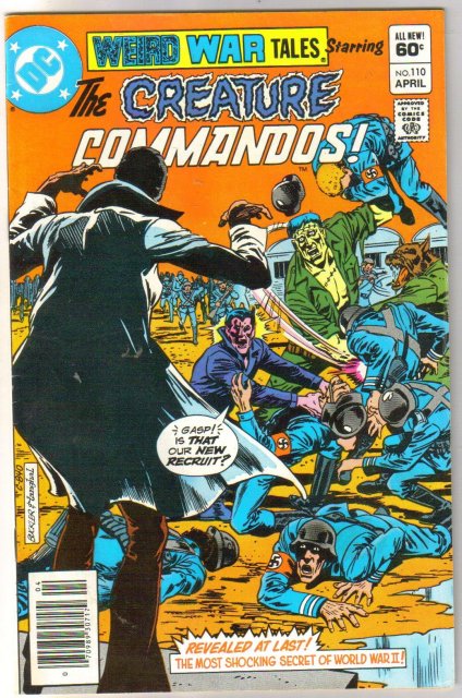 Weird War Tales #110 comic book very fine/near mint 9.0
