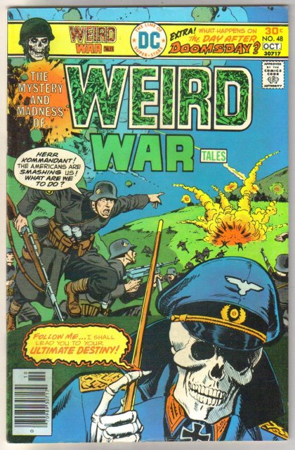 Weird War Tales #48 comic book near mint 9.4