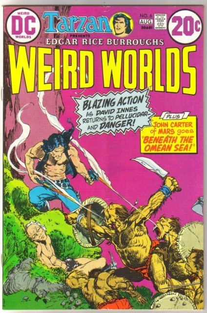 Weird Worlds #6 comic book very good/fine 5.0
