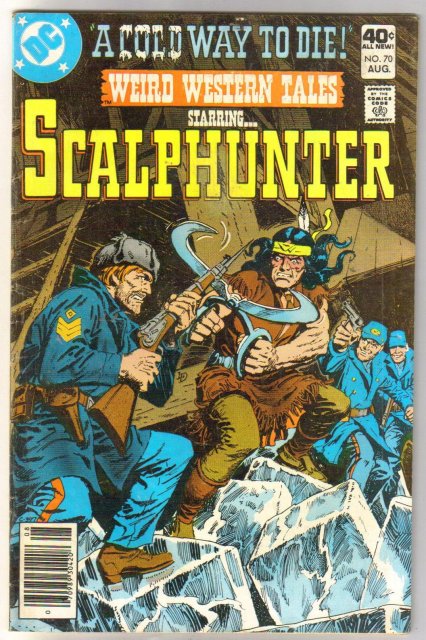 Weird Western Tales #70 comic book very good/fine 5.0