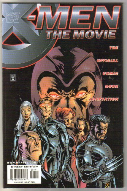 X-Men The Movie comic book adaptation (first movie) mint 9.8