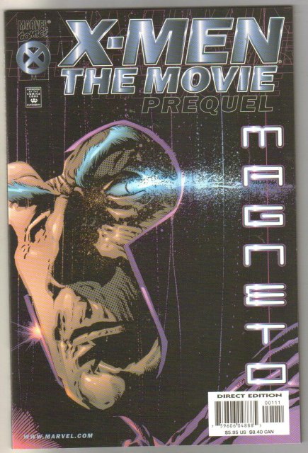 X-Men The Movie Prequel Magneto comic book adaptation (first movie) mint 9.8