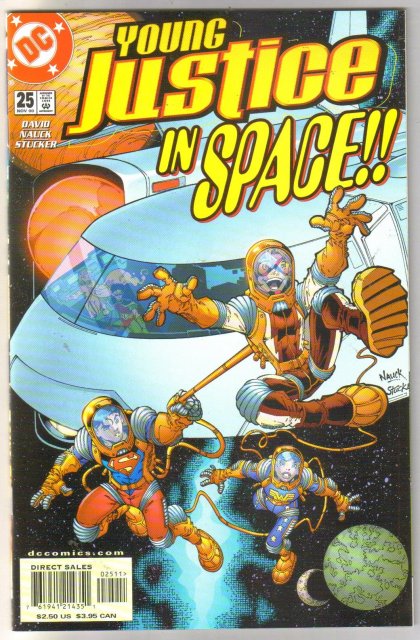 Young Justice #25 comic book mint plus 9.9