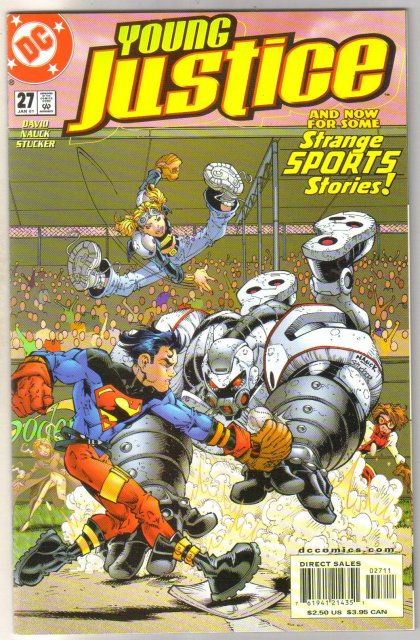 Young Justice #27 comic book mint plus 9.9