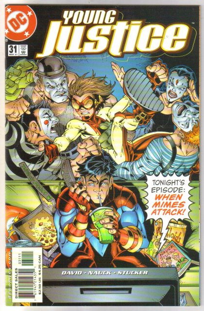 Young Justice #31 comic book mint plus 9.9