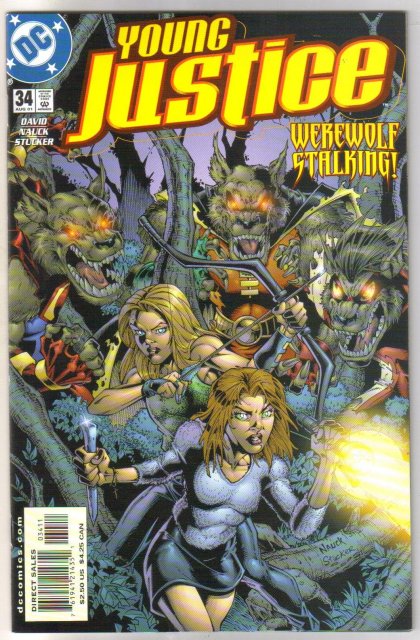 Young Justice #34 comic book mint plus 9.9