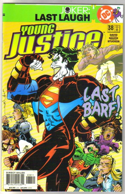 Young Justice #38 comic book mint plus 9.9
