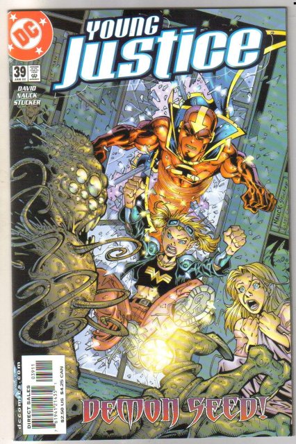 Young Justice #39 comic book mint plus 9.9