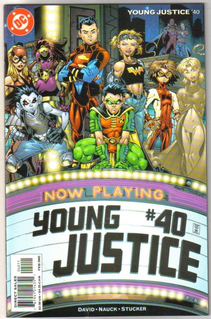 Young Justice #40 comic book mint plus 9.9