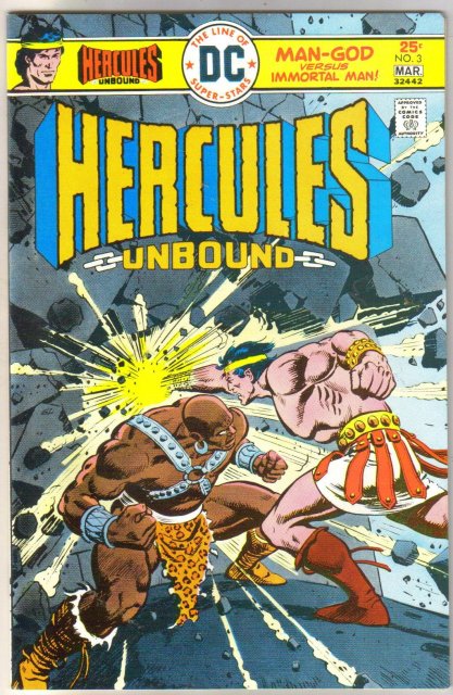 Hercules Unbound #3 comic book near mint 9.4