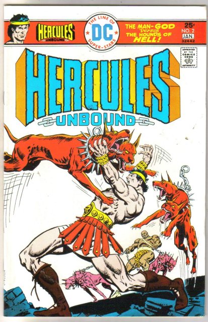 Hercules Unbound #2 comic book near mint 9.4