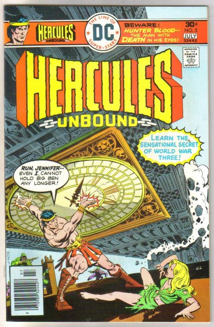 Hercules Unbound #5 comic book mint 9.8