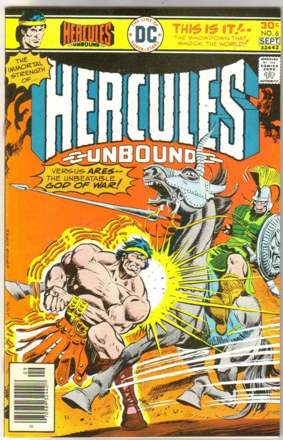 Hercules Unbound #6 comic book mint 9.8