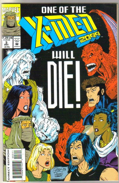 X-Men 2099 #3 comic book near mint 9.4