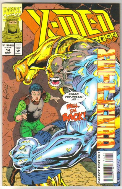 X-Men 2099 #14 comic book near mint 9.4