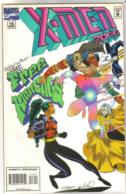 X-Men 2099 #18 comic book near mint 9.4
