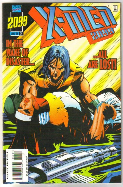 X-Men 2099 #34 comic book near mint 9.4