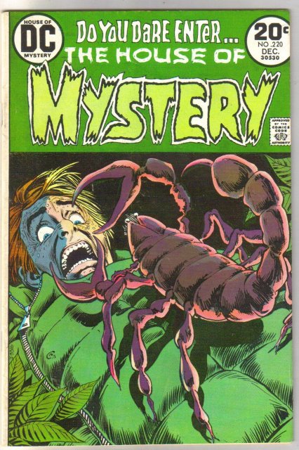 House of Mystery #220 comic book very good/fine 5.0