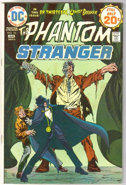 The Phantom Stranger #34 comic book fine 6.0