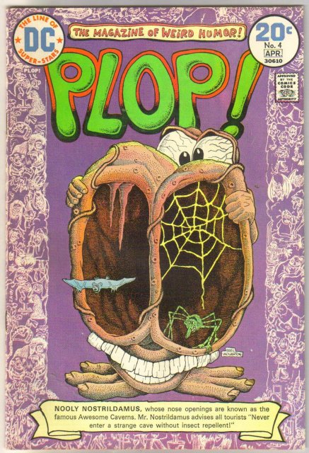 Plop! #4 comic book very fine 8.0