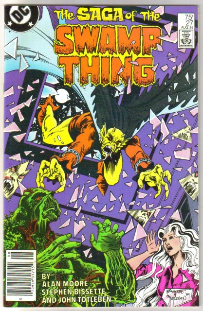 The Saga of the Swamp Thing #27 comic book mint 9.8