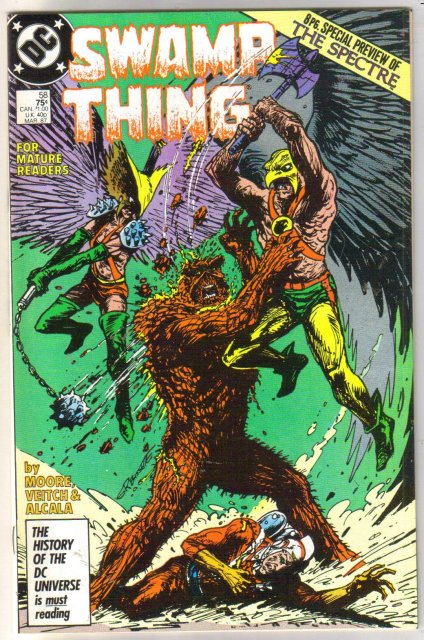 Swamp Thing #58 comic book mint 9.8