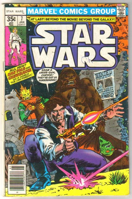 Star Wars #7 comic book very good 4.0