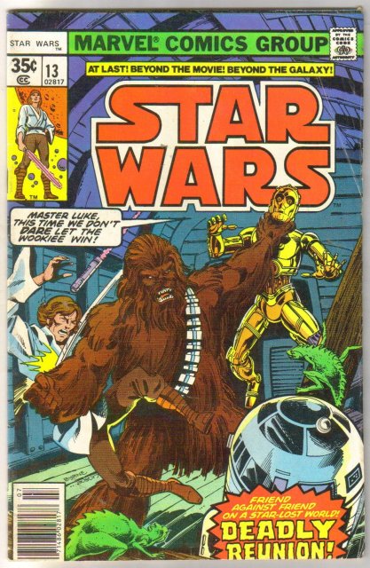 Star Wars #13 comic book very good 4.0