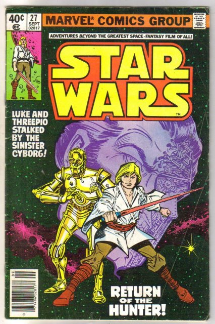 Star Wars #27 comic book very good 4.0